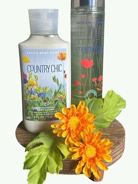 Bath & Body Works Country Chic,  Fresh & Floral set of 2 New